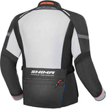 SHIMA ALPHA MEN'S TOURING MOTORCYCLE TEXTILE JACKET BLUE