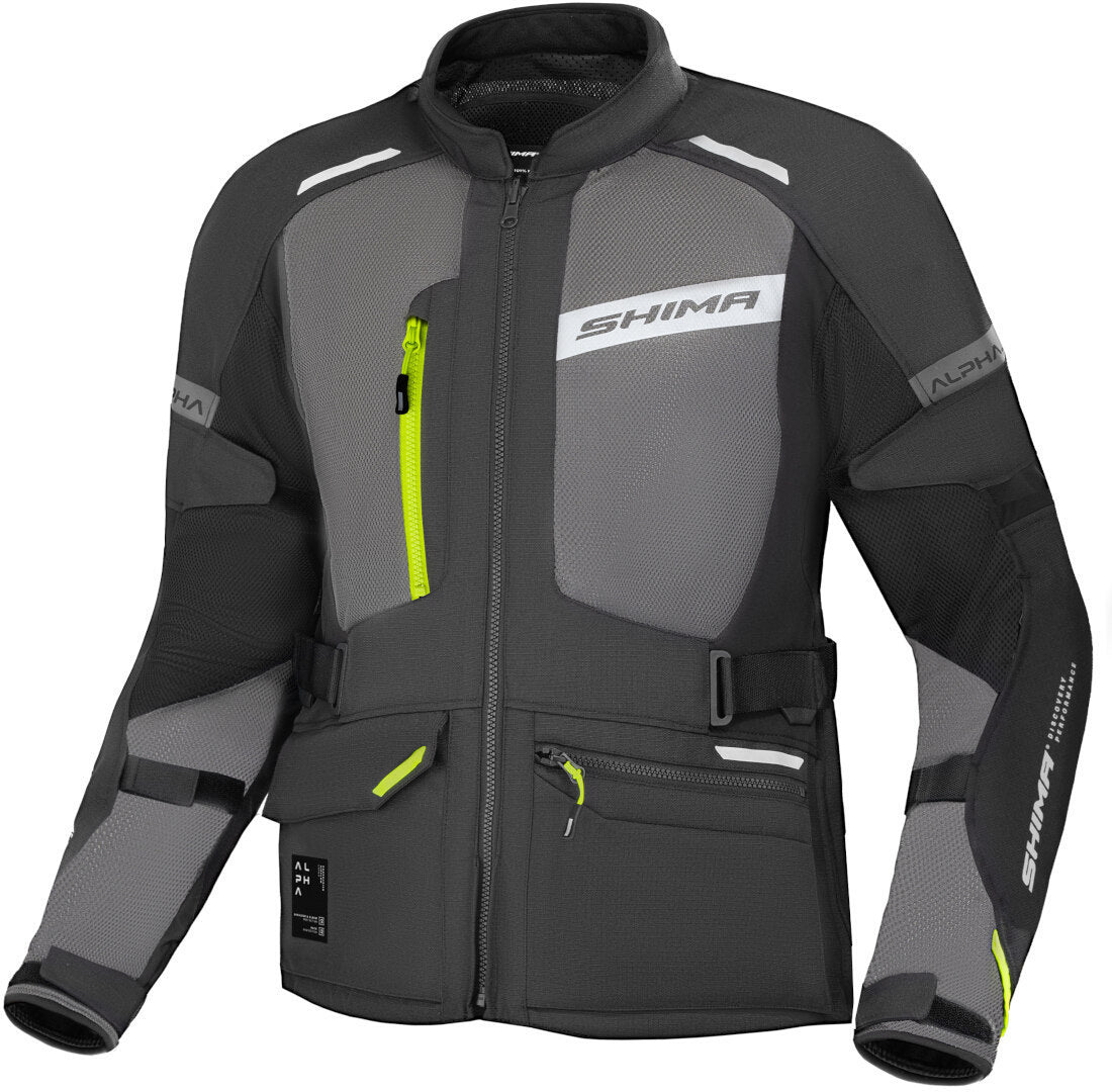 Shima Alpha Touring para hombre Chaqueta Fluo - SECURTEX MOTOR S.L (t/a MaximoMoto)