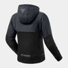 SHIMA DAYBREAKER LADY MOTORCYCLE SWEATSHIRT HOODIE GREY BLACK