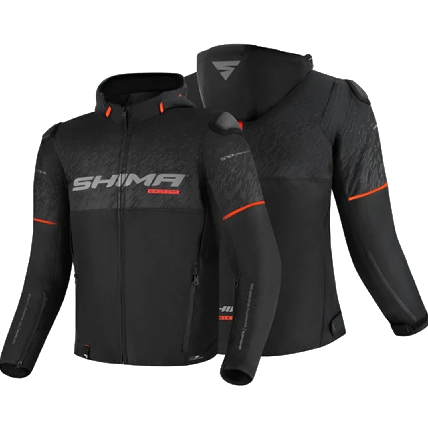 SHIMA Drift+ Men's Motorcycle Jacket Black
