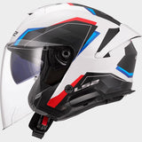 LS2 OF618 VERSO II MOTORCYCLE LIGHTWEIGHT OPEN FACE HELMET