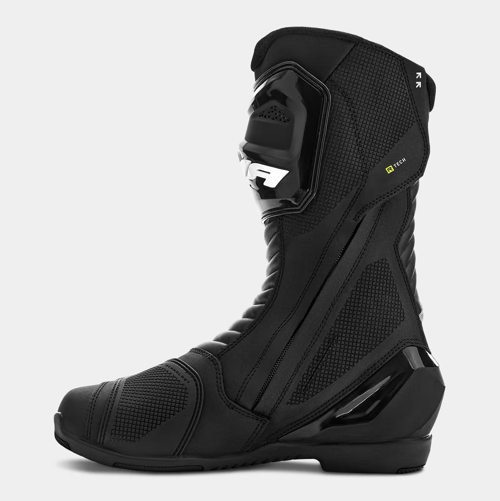 SHIMA RX-3 MEN MOTORCYCLE TOURING BOOTS YELLOW FLUO