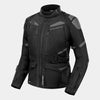 SHIMA DUNE LADY MOTORCYCLE TEXTILE JACKET BLACK