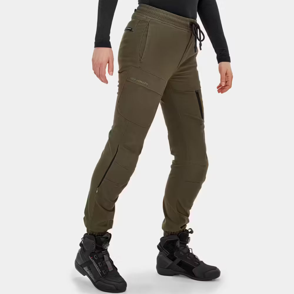 SHIMA JOGGSY LADY MOTORCYCLE TROUSER KHAKI
