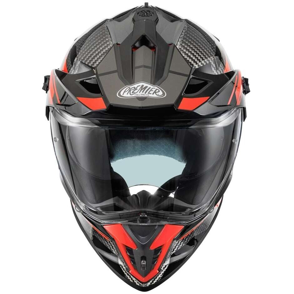 Premier Discovery Carbon EA2 Adventure Motorcycle Helmet