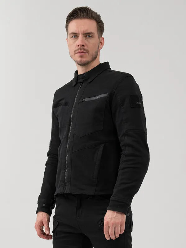 SHIMA Giro Men's Motorcycle Textile Jacket Khaki