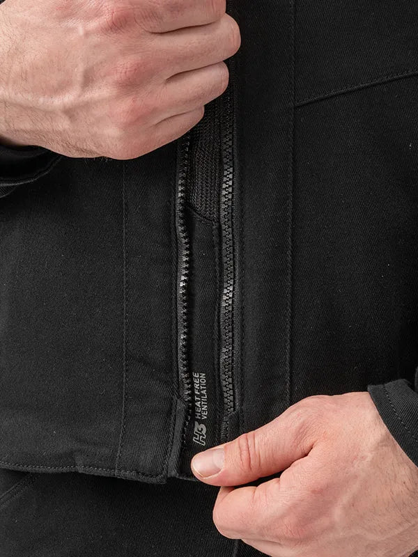 SHIMA GIRO MEN'S MOTORCYCLE JACKET BLACK