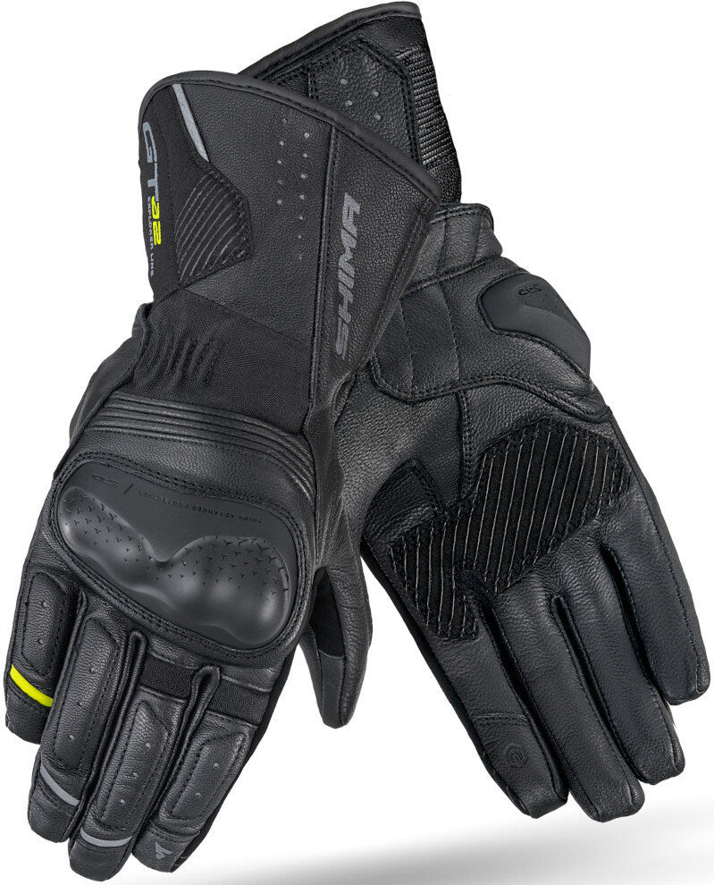 SHIMA GT-2 Men's Waterproof Motorcycle Gloves Black