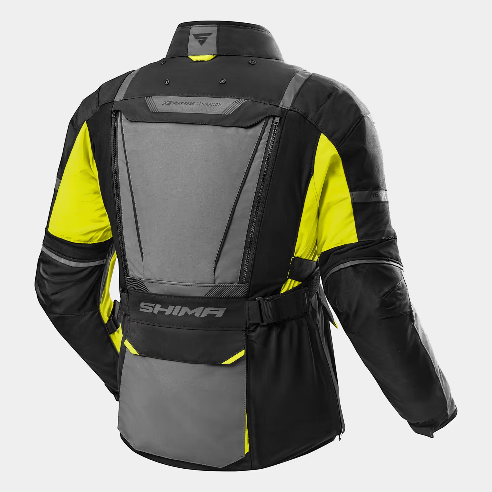 SHIMA HERO 2.0 MEN MOTORCYCLE TEXTILE JACKET FLUO