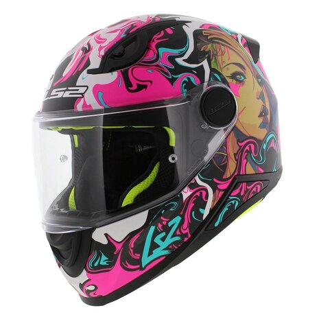 LS2 FF812 Kids Full Face Motorcycle Helmet