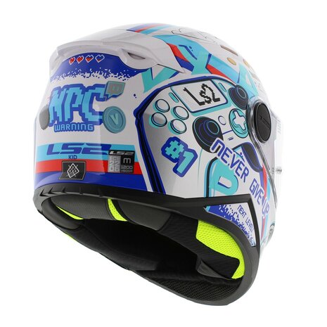 LS2 FF812 Kids Full Face Motorcycle Helmet