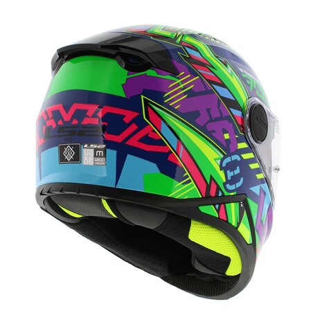 LS2 FF812 Kids Full Face Motorcycle Helmet