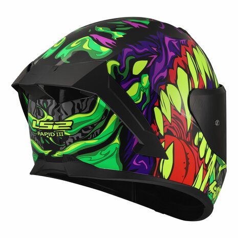 LS2 FF820 Rapid III Full Face Motorcycle Urban Helmet