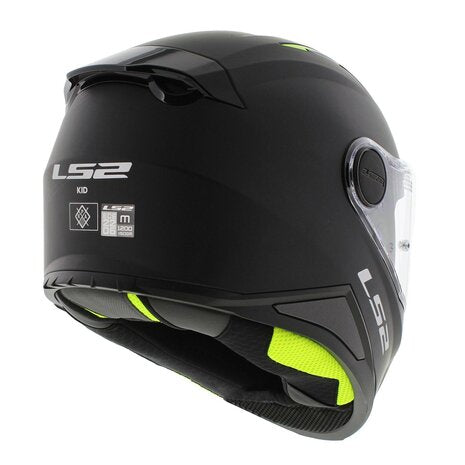 LS2 FF812 Kids Full Face Motorcycle Helmet