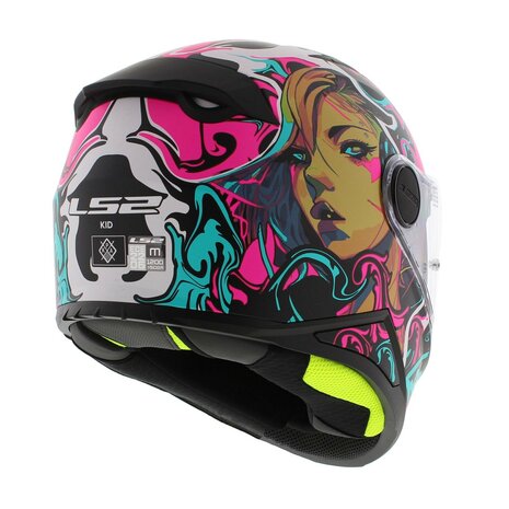 LS2 FF812 Kids Full Face Motorcycle Helmet
