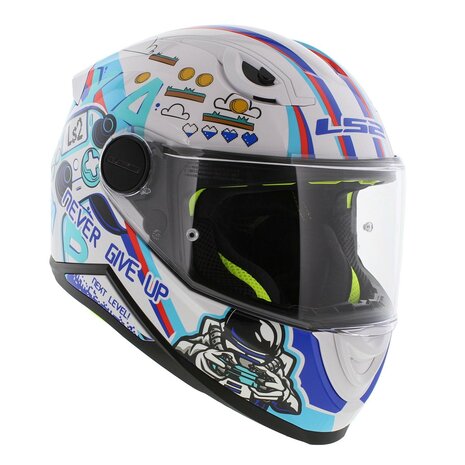 LS2 FF812 Kids Full Face Motorcycle Helmet