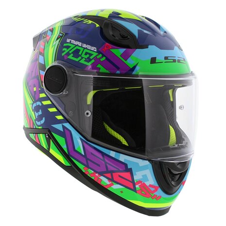 LS2 FF812 Kids Full Face Motorcycle Helmet