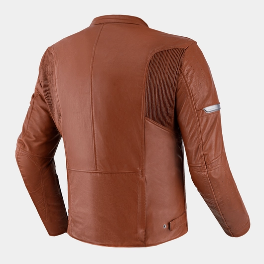 SHIMA HUNTER 2.0 MOTORCYCLE LEATHER JACKET LIGHT BROWN