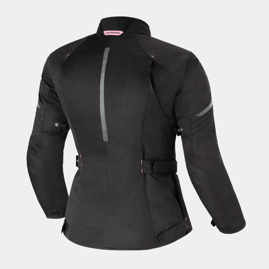 SHIMA JET LADY MOTORCYCLE MESH JACKET BLACK