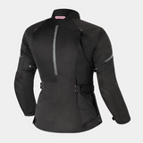SHIMA JET LADY MOTORCYCLE MESH JACKET BLACK