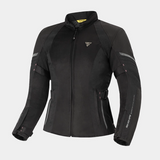 SHIMA JET LADY MOTORCYCLE MESH JACKET BLACK