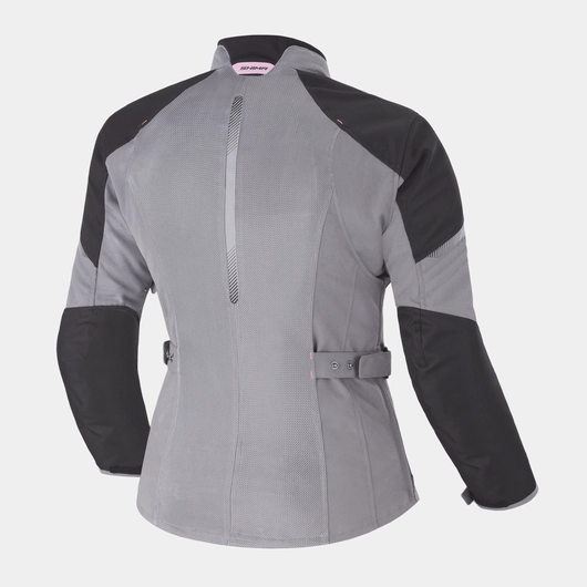 SHIMA JET LADY MOTORCYCLE WATERPOOF MESH JACKET GREY