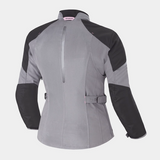 SHIMA JET LADY MOTORCYCLE WATERPOOF MESH JACKET GREY