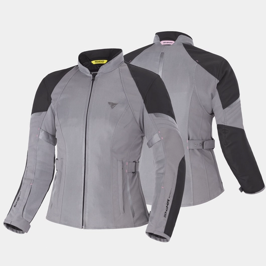 SHIMA JET LADY MOTORCYCLE WATERPOOF MESH JACKET GREY