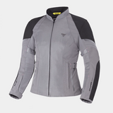 SHIMA JET LADY MOTORCYCLE WATERPOOF MESH JACKET GREY