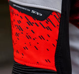 SHIMA STR 2.0 MOTORCYCLE LEATHER JACKET RED FLUO