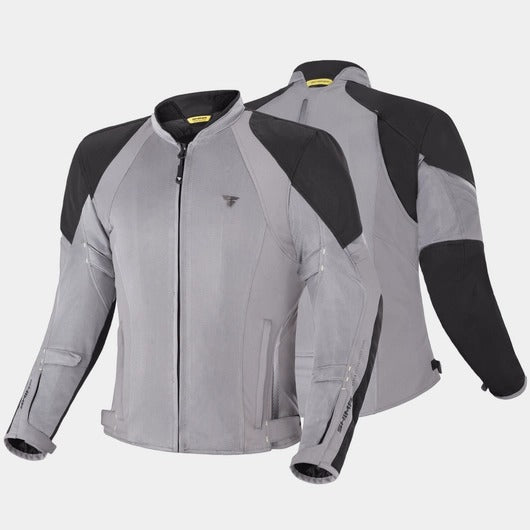 SHIMA JET MEN MOTORCYCLE JACKET GREY BLACK