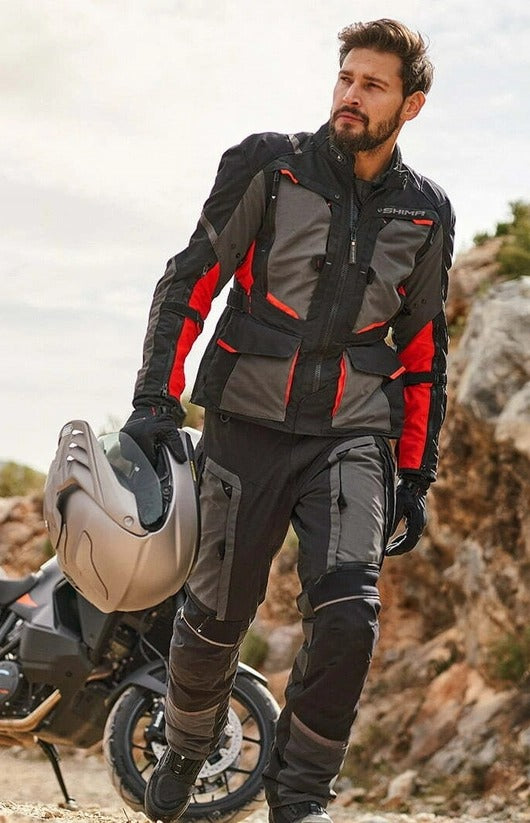 SHIMA HERO 2.0 MEN MOTORCYCLE TEXTILE TROUSER BLACK