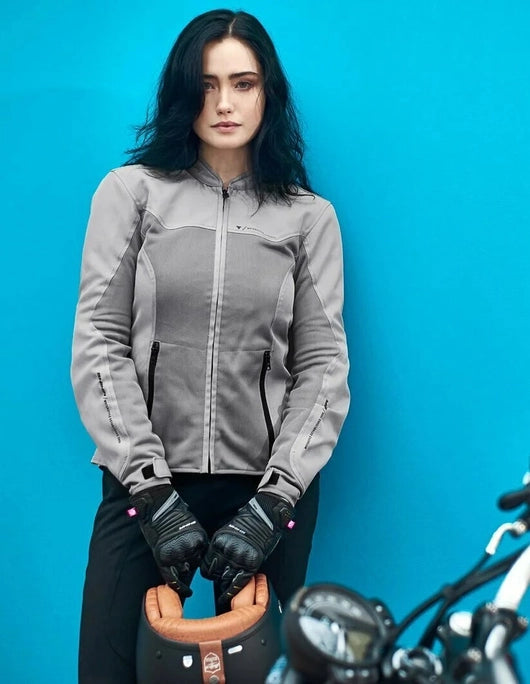 SHIMA OPENAIR MOTORCYCLE LADY MESH JACKET GREY