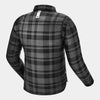 SHIMA RENEGADE 2.0 MEN MOTORCYCLE CHECKED SHIRT BLACK
