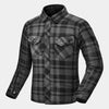 SHIMA RENEGADE 2.0 MEN MOTORCYCLE CHECKED SHIRT BLACK