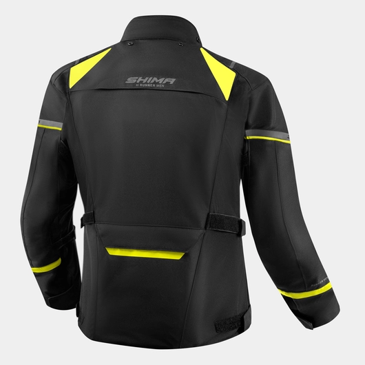 SHIMA RUNNER MEN MOTORCYCLE TEXTILE JACKET FLUO