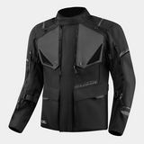 SHIMA RUNNER TEXTILE MEN MOTORCYCLE JACKET BLACK