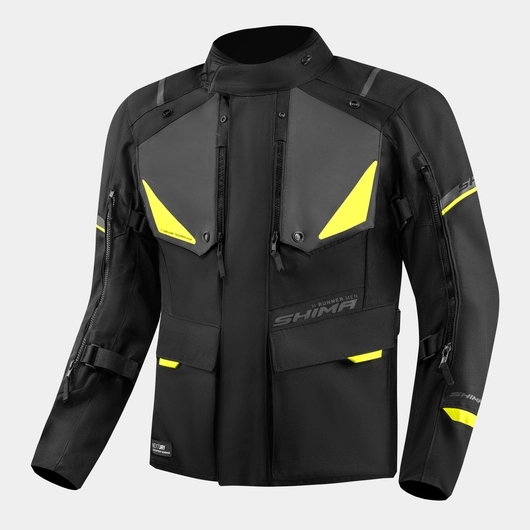 SHIMA RUNNER MEN MOTORCYCLE TEXTILE JACKET FLUO