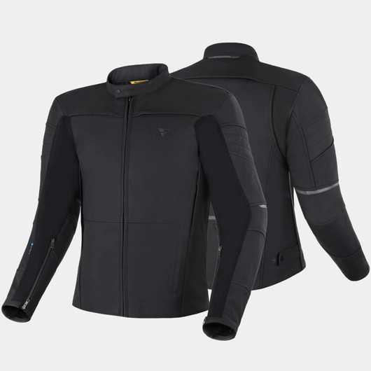 SHIMA SHADOW TFL TOURING MOTORCYCLE TEXTILE JACKET BLACK