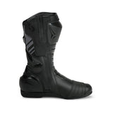 SHUA Super Tech Motorcycle Racing Leather Boots Black