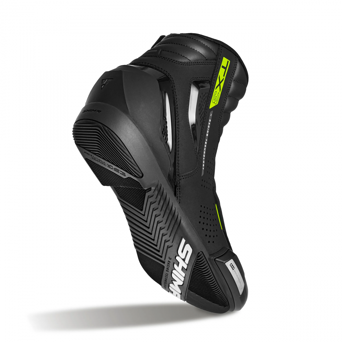 SHIMA TX-3.0 Men Motorcycle Boots Black Fluo