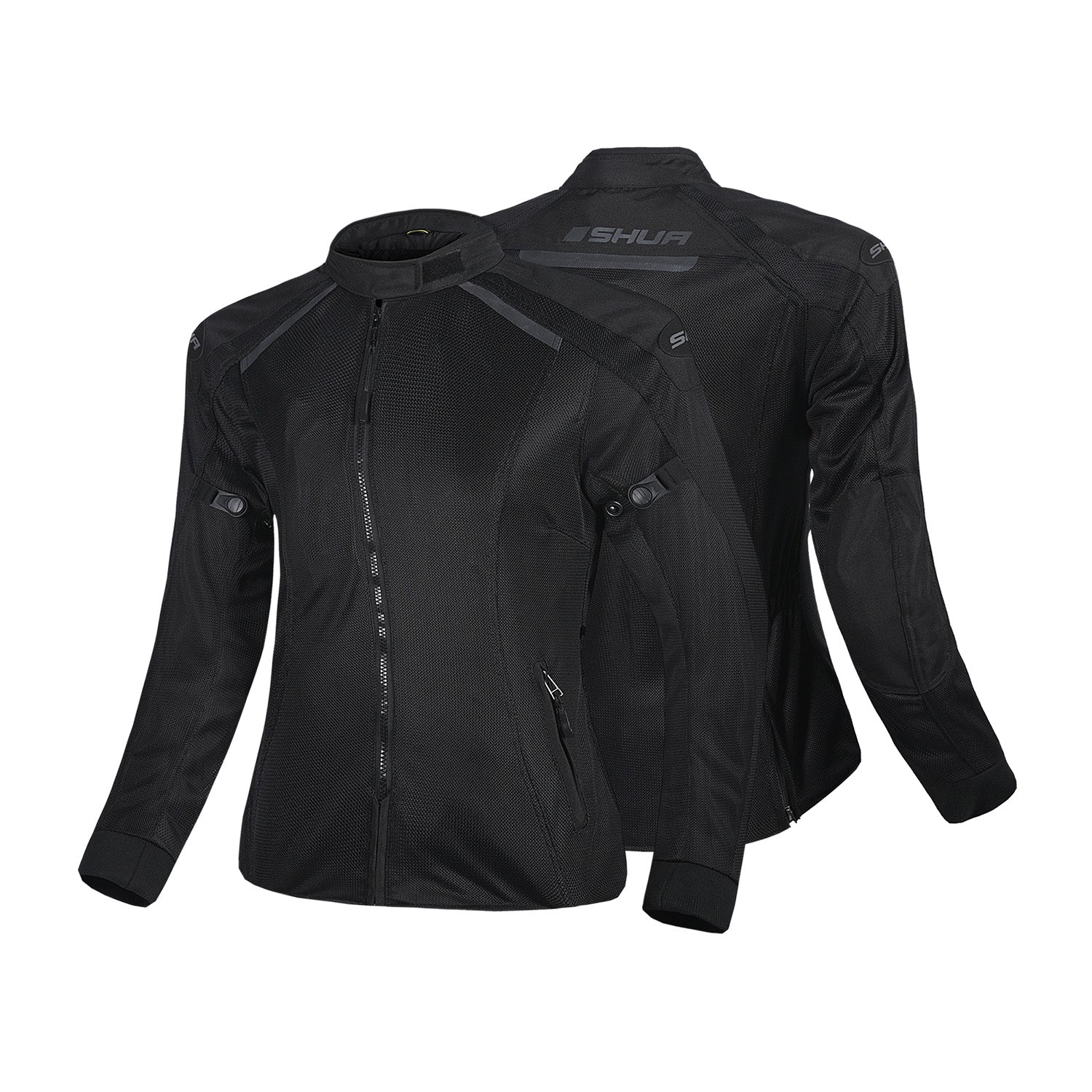 SHUA Velocity Lady Motorcycle Jacket Black