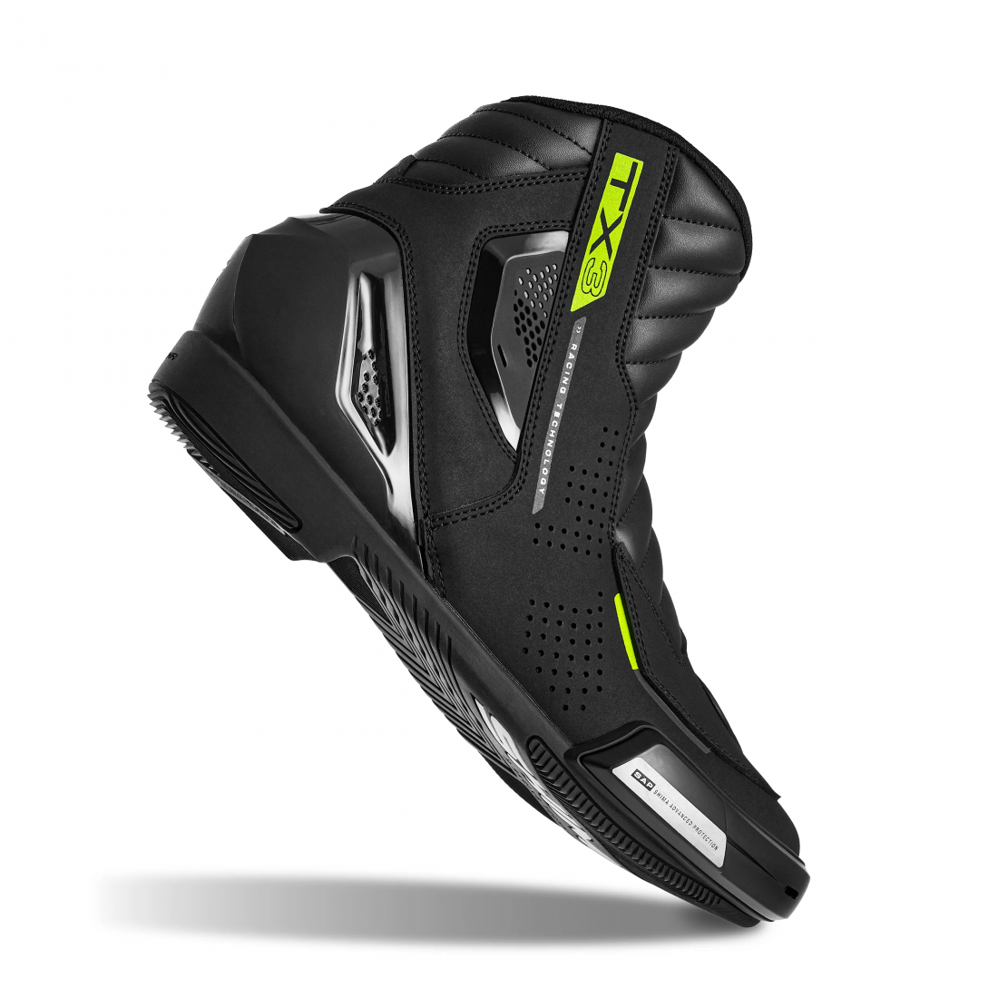 SHIMA TX-3.0 Men Motorcycle Boots Black Fluo