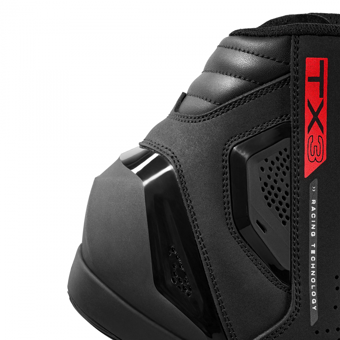 SHIMA TX-3.0 Men Motorcycle Boots Black Red