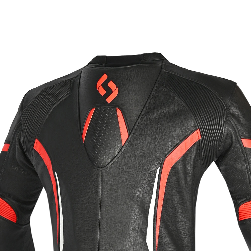 SHUA Infinity 2PC Motorcycle Racing Suit Black Red