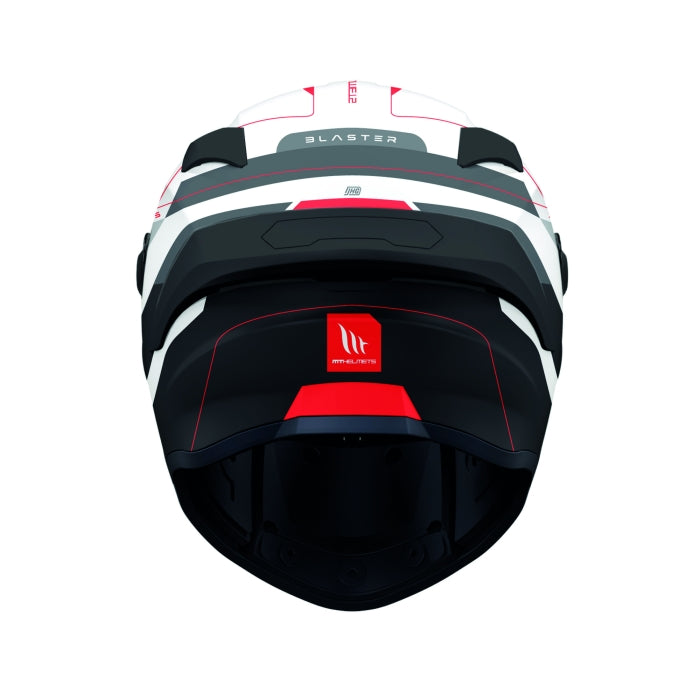 MT Targo S Blaster Touring Motorcycle Full Face Helmet Red