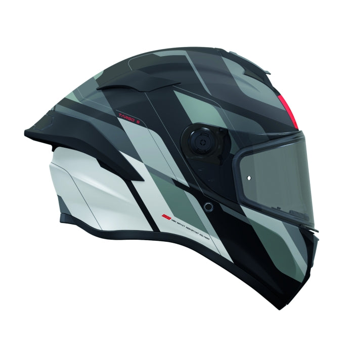 MT Targo S Blaster Touring Motorcycle Full Face Helmet Grey