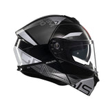 MT Genesis Atempo Motorcycle Modular Helmet Black