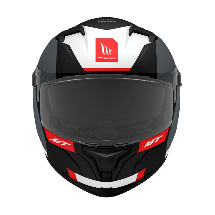 MT Braker SV Chento Touring Motorcycle Helmets Matt Black White