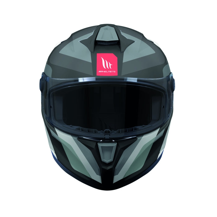 MT Targo S Blaster Touring Motorcycle Full Face Helmet Grey